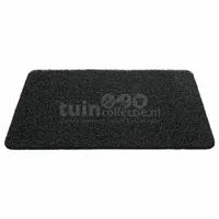 Hamat Deurmat Curly 60x80cm Zwart