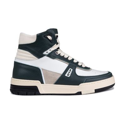 Off The Pitch Basketta Hi OTPF223006-502 Groen / Beige maat