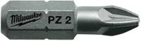 Milwaukee Schroefbits PZ 1 x 25 mm - 25 stuks - 4932399589 Milwaukee Schroefbits PZ 1 x 25 mm - 25 stuks - 4932399589