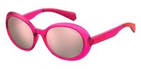 Polaroid zonnebril 8033/S MU1/0J dames fuchsia met grijze lens - thumbnail
