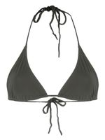 TOTEME haut de bikini à bonnets triangles - Vert