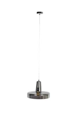 ZILT Hanglamp 'Ezequiel' Glas, 35cm, kleur Smoke