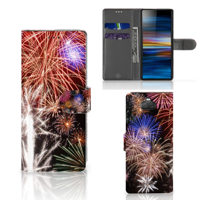 Sony Xperia 10 | Wallet Case | met Pasjes | Vuurwerk