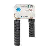 Herrmans handvatset luna lock dd40 130/90 mm zwart/zwart Herrmans handvatset luna lock dd40 130/90 mm zwart/zwart