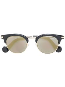 Moncler Eyewear lunettes de soleil rondes - Noir