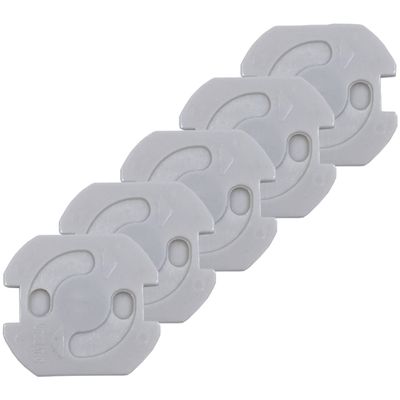 DULA Stopcontact beveiliging wit - Stopcontactbeschermers - Zelfklevend - Kinderbeveiliging- 5 stuks