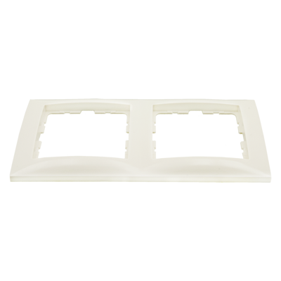 Berker B S1 Afdekraam | Inbouw | 2-voudig | Polarwit - 66.033.22