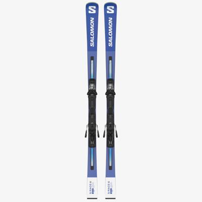 Salomon E S/Race GS 10 + Mi12 GW F80 Ski Race Blue/White 175