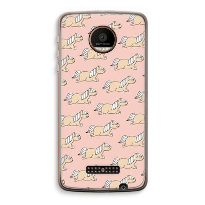 Ponys: Motorola Moto Z Force Transparant Hoesje