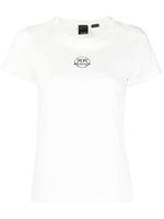 PINKO t-shirt en coton à logo imprimé - Blanc - thumbnail