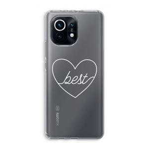 Best heart pastel: Xiaomi Mi 11 Transparant Hoesje
