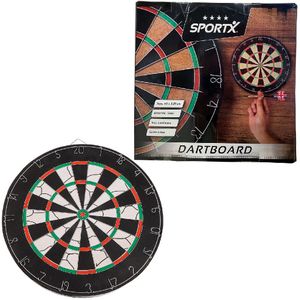 SportX Dartbord 45 cm Sisal