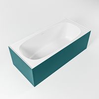 Vrijstaand bad Mondiaz Freeze | 180x85 cm | Solid surface | Ovaal | Smag - Talc Vrijstaand bad Mondiaz Freeze | 180x85 cm | Solid surface | Ovaal | Smag - Talc