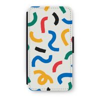 Illustratieve pop 2: iPhone X Flip Hoesje