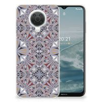 Nokia G20 | G10 TPU Siliconen Hoesje Flower Tiles