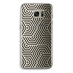 Magic pattern: Samsung Galaxy S7 Edge Transparant Hoesje