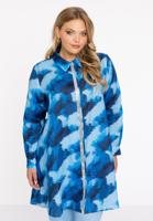 Yoek Blouse tape | Blauw | Maat 42/44