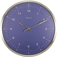 NeXtime ne-3243bl wandklok 60 minutes ø33 metaal blauw NeXtime ne-3243bl wandklok 60 minutes ø33 metaal blauw
