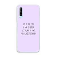 Ochtendhumeur: Huawei P Smart Pro Transparant Hoesje