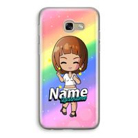 Chibi Maker vrouw: Samsung Galaxy A5 (2017) Transparant Hoesje