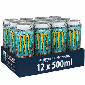 Monster Energy Juiced Aussie 12x 500ml Lemonade