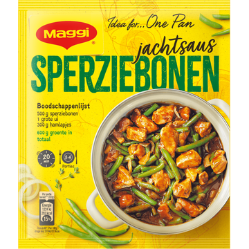 MAGGI Sperziebonen Jachtsaus 54g bij Jumbo