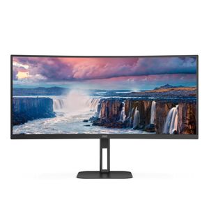 AOC V5 CU34V5C 86,4 cm (34") 3440 x 1440 Pixels Wide Quad HD LED Zwart