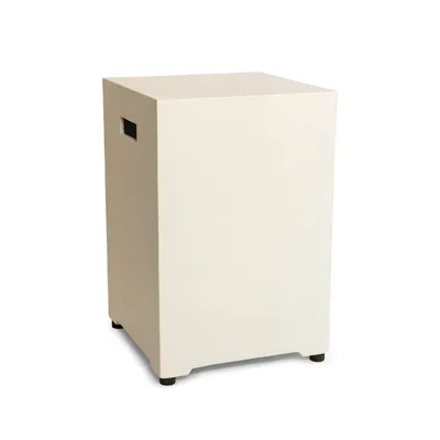 Enclosure Square Oyster Beige gasflesombouw van Happy Cocooning - Composiet 40,5 cm gasflesopslag voor buiten Enclosure Square Oyster Beige gasflesombouw van Happy Cocooning - Composiet 40,5 cm gasflesopslag voor buiten