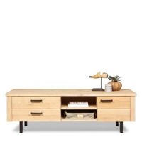 TV dressoir Norway (160cm) | Hout  | Eikenhout | Lichtbruin - thumbnail