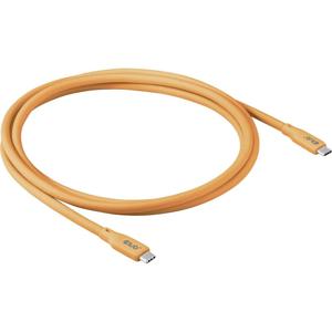 club3D USB-C-kabel USB-C stekker 2 m Oranje CAC-3000