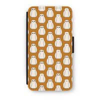 Uilen: iPhone XS Flip Hoesje