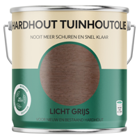 Hardhoutolie | 2500 ml | Licht grijs - 25.931.02