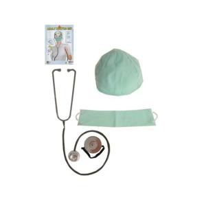 Dokters / chirurg verkleed accessoires set - 4 delig - ziekenhuis thema - carnaval - volwassenen