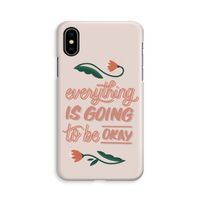 Optimistic flower girl: iPhone X Volledig Geprint Hoesje