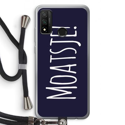Moatsje!: Huawei P Smart (2020) Transparant Hoesje met koord