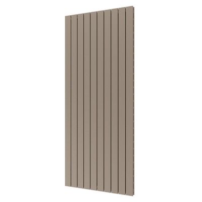 Plieger Designradiator Cavallino Retto Dubbel 1936 Watt Middenaansluiting 180x75,4 cm Zandsteen