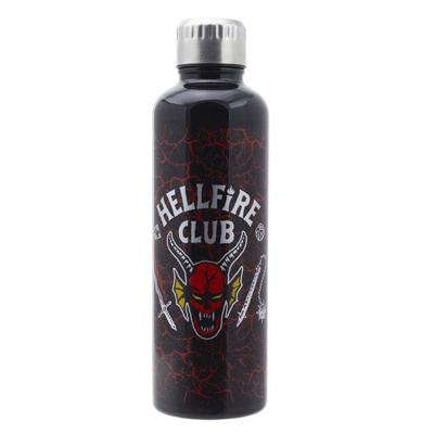 Paladone Stranger Things Hellfire Club Metal Water Bottle