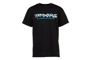 Traxxas - Black Tee T-shirt Sliced Tea 2XL, TRX-1373-2XL (TRX-1373-2XL)