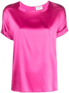 Wild Cashmere blouse en soie à manches courtes - Rose