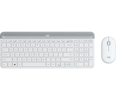 Logitech MK470 Slim desktop set wit