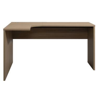 Bureau Alex links - naturel - 150x120x78 cm - Leen Bakker