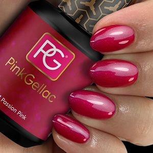 Pink Gellac Gel Nagellak Kleur 104 Passion Pink
