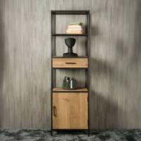 Tower Living Wandkast 'Luna' Rechts, Eiken, 200 x 60cm Tower Living Wandkast 'Luna' Rechts, Eiken, 200 x 60cm