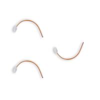 3x Dual White aansluitstuk met kabel 15 cm soldeervrij