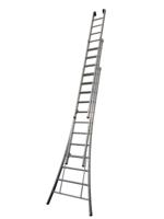 Little Jumbo Opsteekladder SuperPRO uitgebogen bomen geanodiseerd - 3x14 sporten - 1250600314
