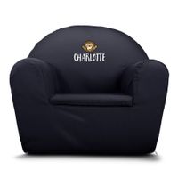 Kinderfauteuil met naam bedrukken - Blauw Kinderfauteuil met naam bedrukken - Blauw