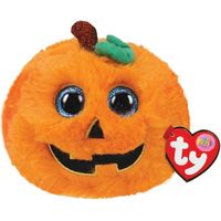 Ty - Knuffel - Teeny Puffies - Halloween Pumpkin 10cm - thumbnail