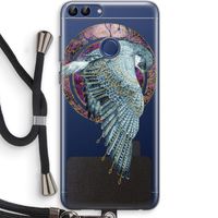 Golden Falcon: Huawei P Smart (2018) Transparant Hoesje met koord