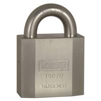 Kasp K19070D Hangslot 70 mm Verschillend sluitend Zilver Sleutelslot