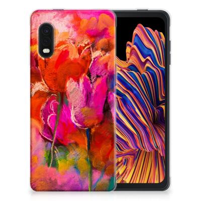 Smartphone hoesje Samsung Xcover Pro Tulips Smartphone hoesje Samsung Xcover Pro Tulips